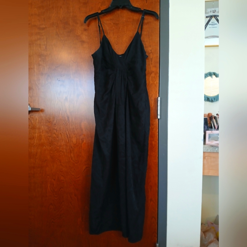 NWOT/ ZARA black maxi dress